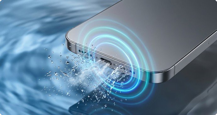 Can Sound Waves Eject Water From Phone Speakers